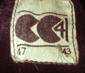 The CC41 label on an item of clothing