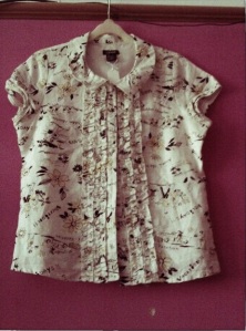 Holiday blouse